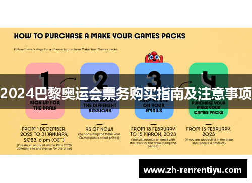 2024巴黎奥运会票务购买指南及注意事项